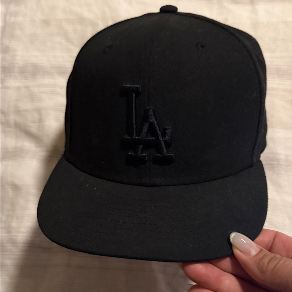 Black LA Logo Cap